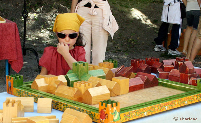 Les jeux d'Oc place des Cordeliers à Briançon.