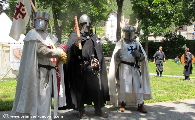 Les Chevalier: jardin chanoine Motte à Briançon. 