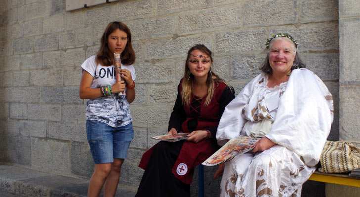 Christine porte de Pignerole à Briançon