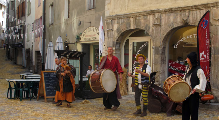 Place du Temple à  Briançon
