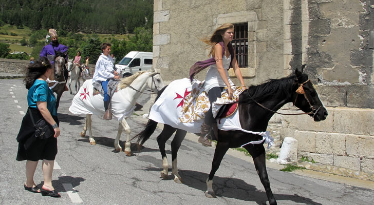 La troupe d'Esteban à  Briançon
