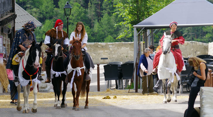 La troupe d'Esteban à  Briançon