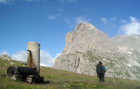 Photo d'une randonnée au dessus de l'Alp du Lauzet dans le Briançonnais