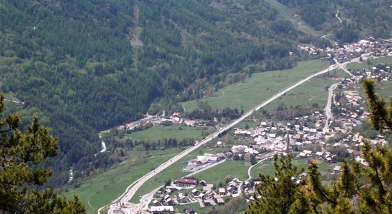 Saint Chaffrey et Chantemerle dans la vallée de la Guisane