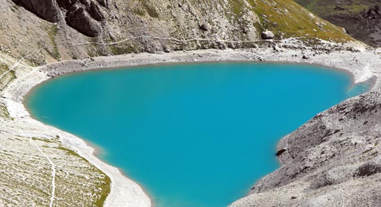 Le lac des Béraudes