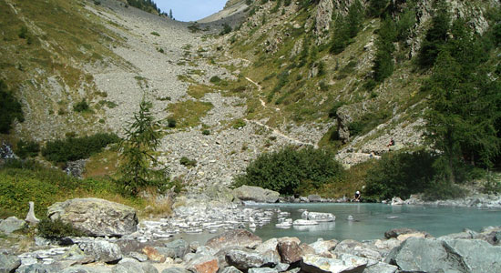 Le lac de la Douche