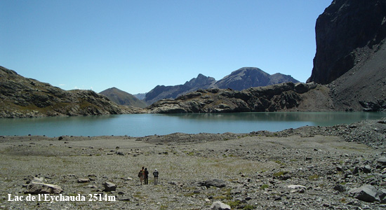 Le lac de l'Eychauda