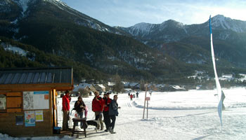 Piste de ski de fond de la vallée de la Clarée